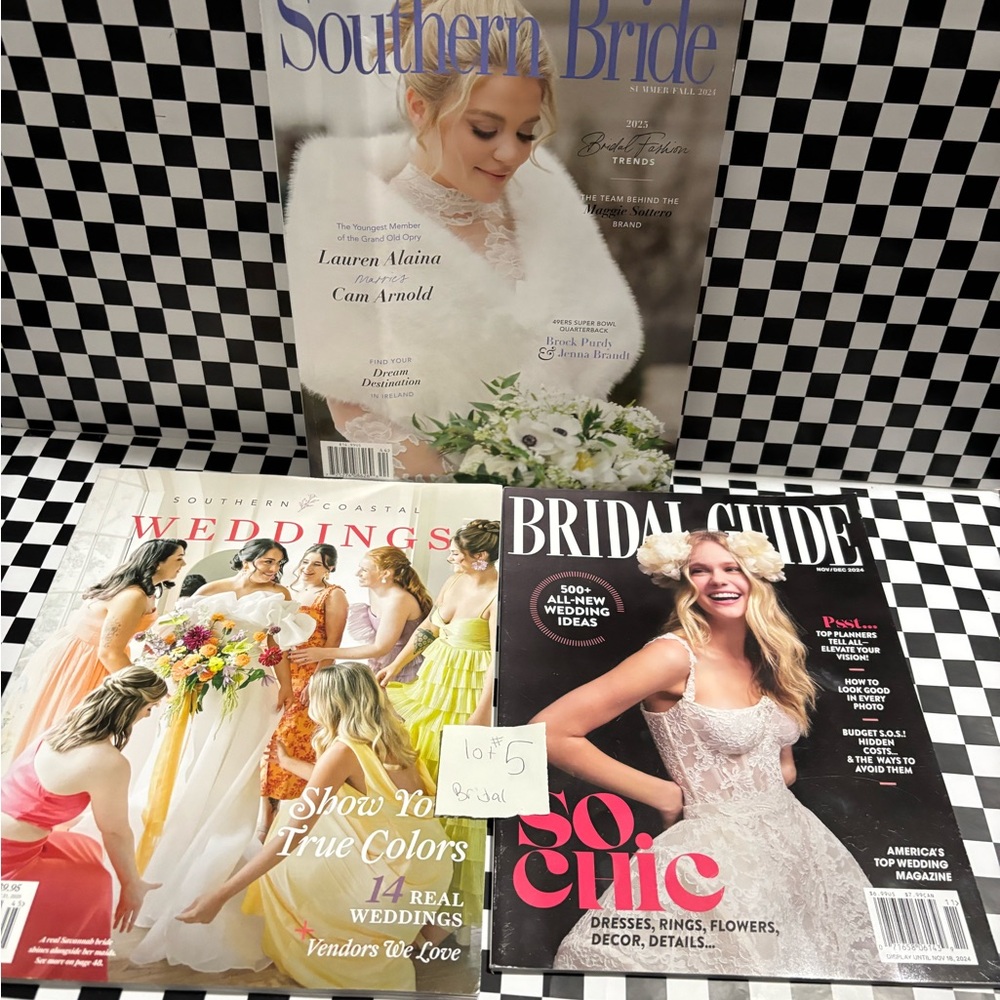 Bridal Magazine Collection - Southern Bride, Southern Weddings, Bridal Guide